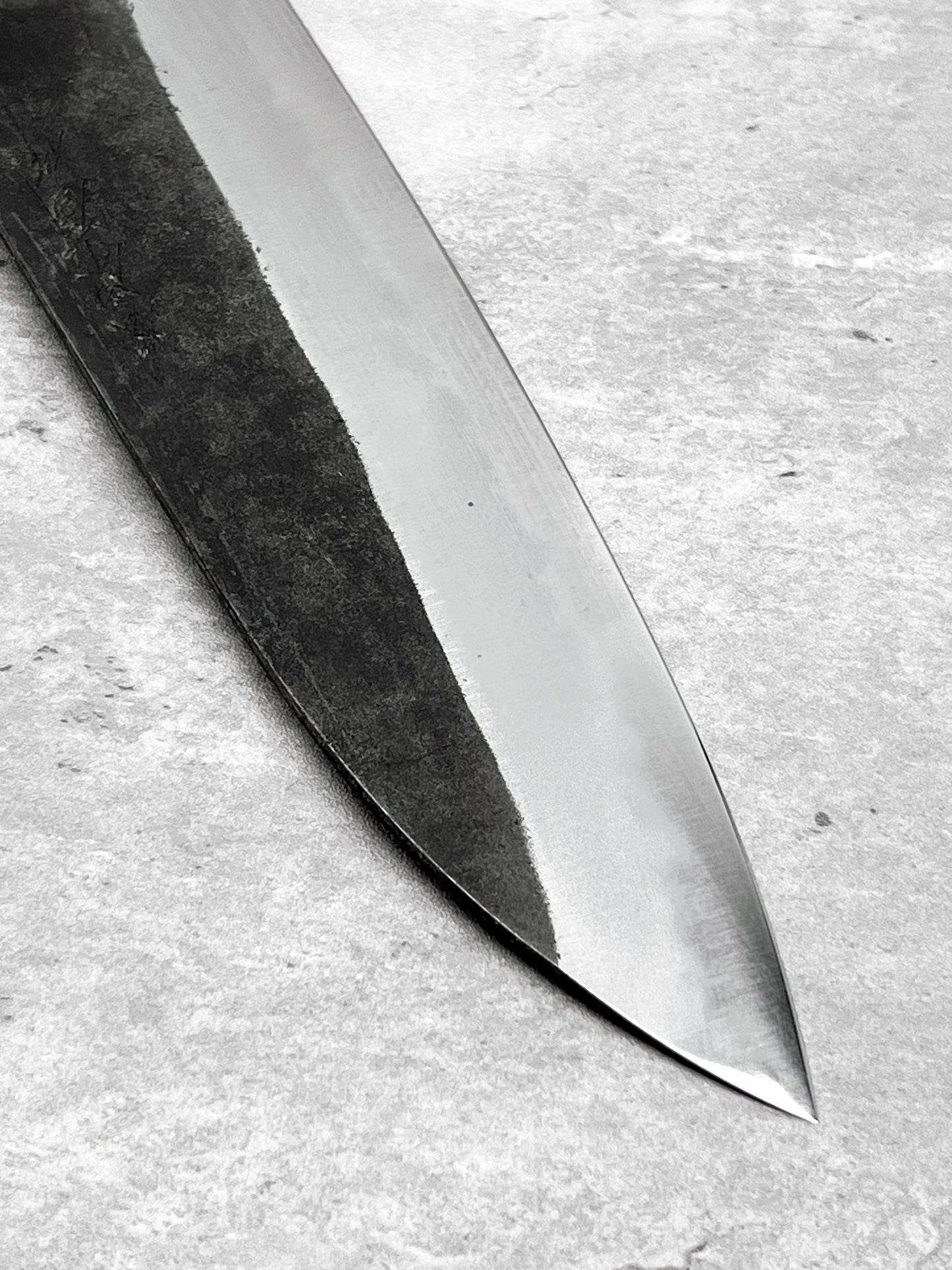 Matsubara Kurouchi Shirogami #1 Gyuto 210mm