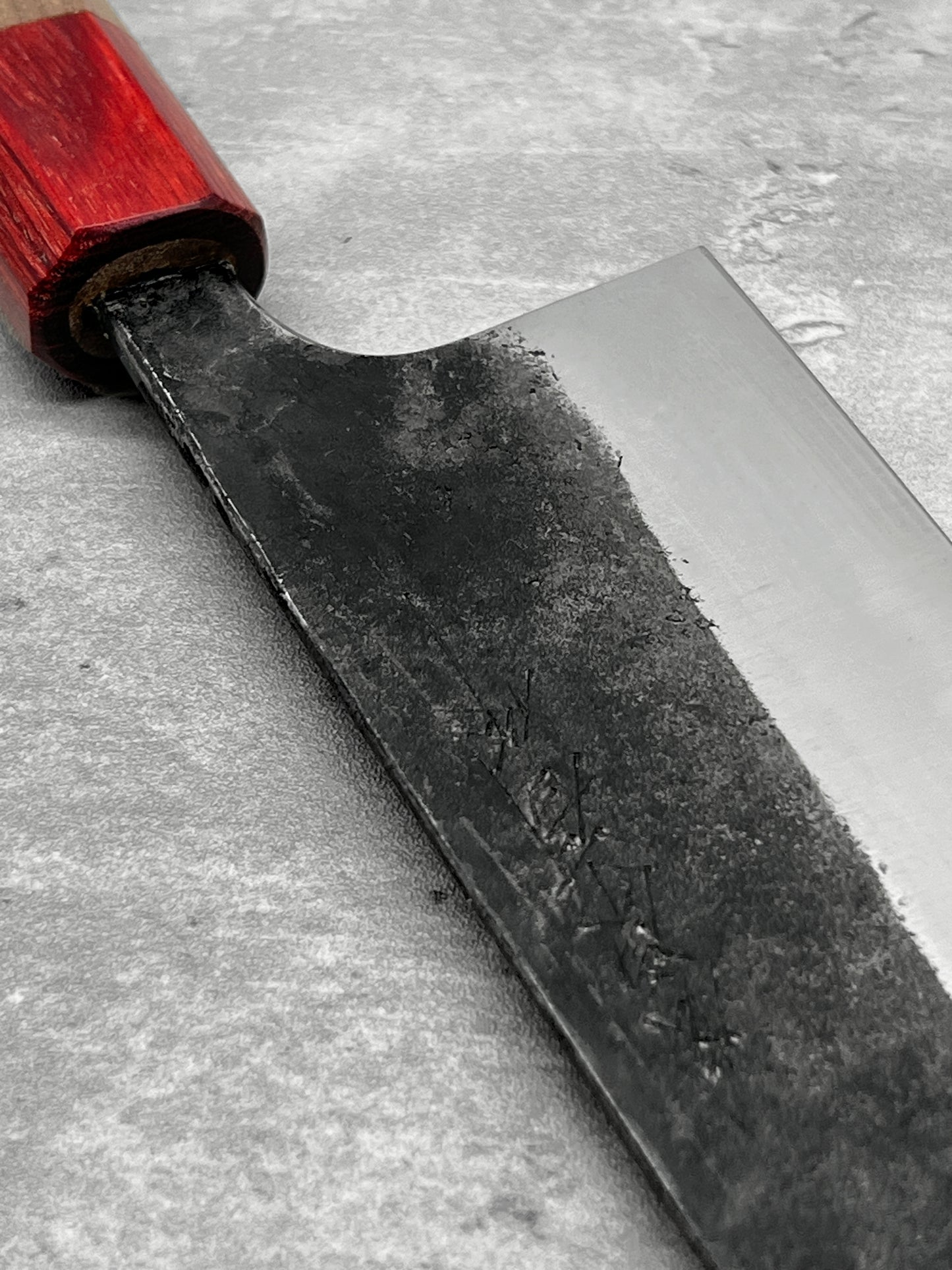 Matsubara Kurouchi Shirogami #1 Gyuto 210mm