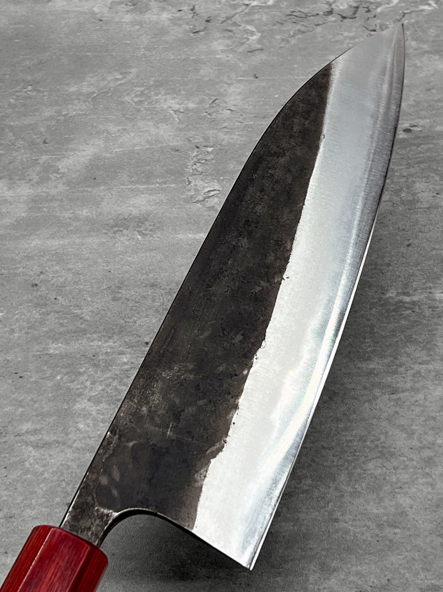 Matsubara Kurouchi Shirogami #1 Gyuto 210mm