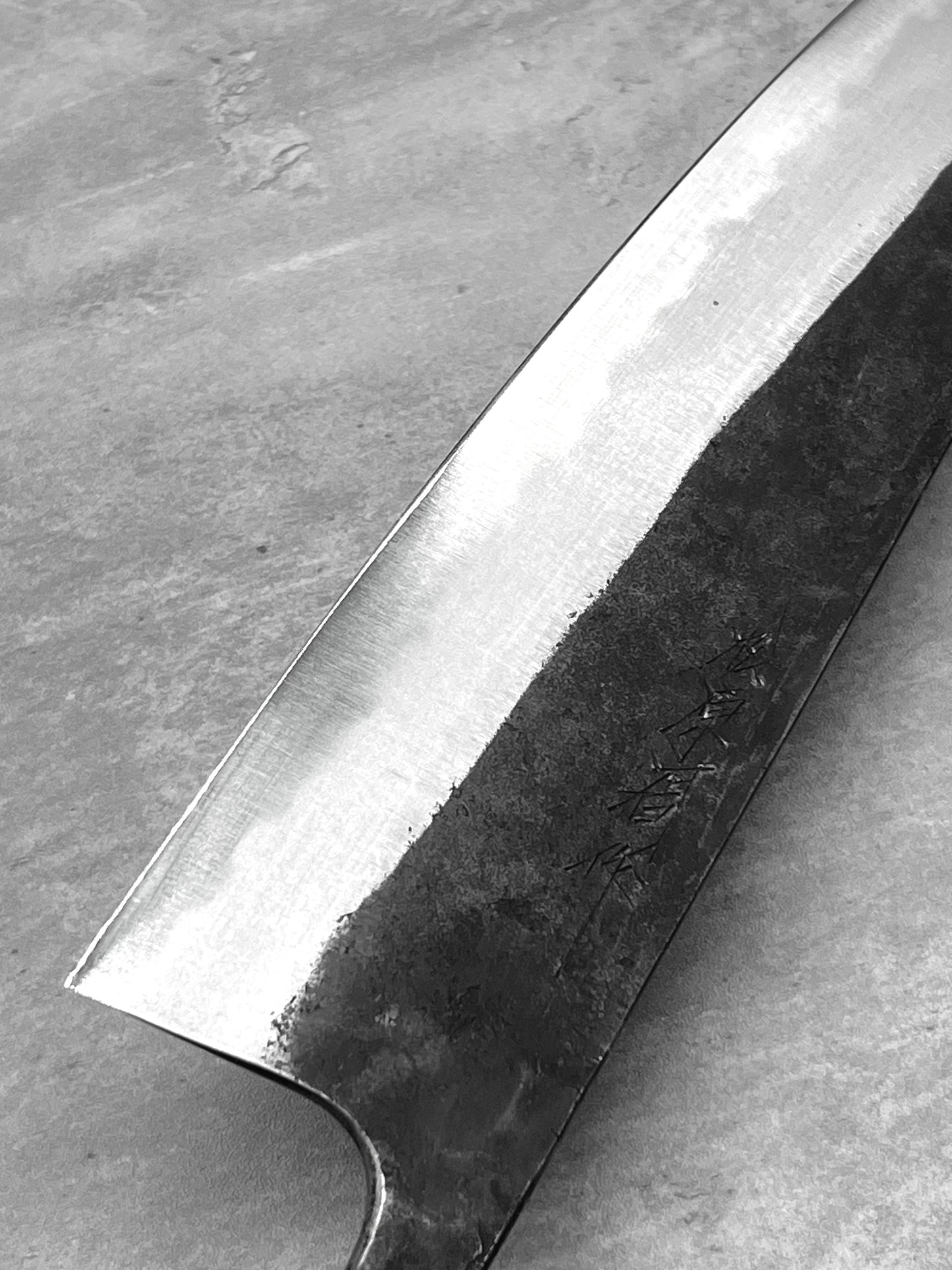 Matsubara Kurouchi Shirogami #1 Gyuto 210mm