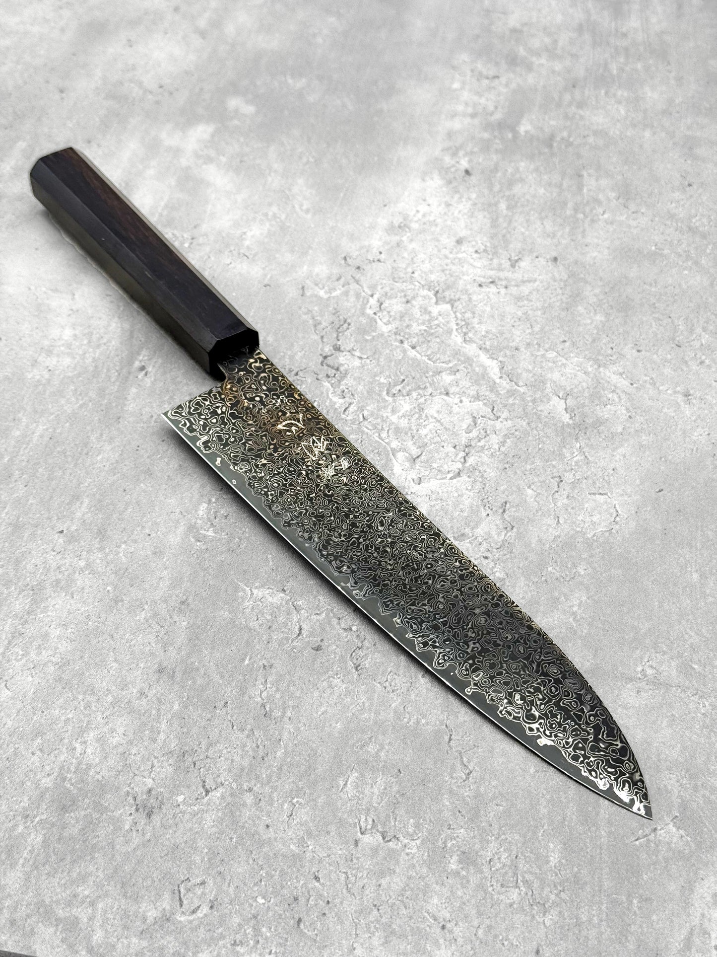 hatsukokoro saihyo black kurozome gyuto masaru knives Malaysia Japan knife chef 210mm damascus nickel yauji sg2 stainless steel
