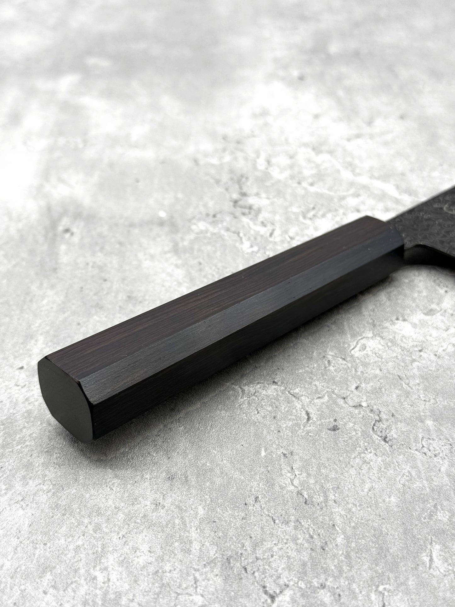 hatsukokoro santoku saihyo damascus black series 180mm sg2 ebony japanese knives masaru Malaysia chef