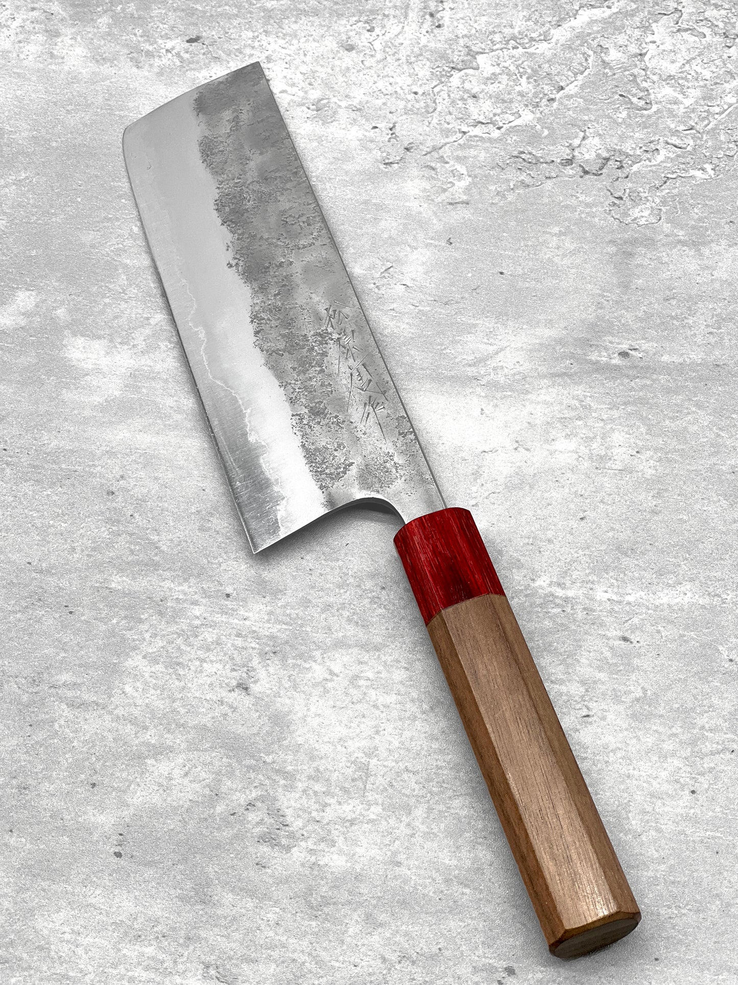 nakiri masaru knives Malaysia Aogami 2 Japanese knives carbon steel nashiji Katsuto Tanaka Matsubara 165mm