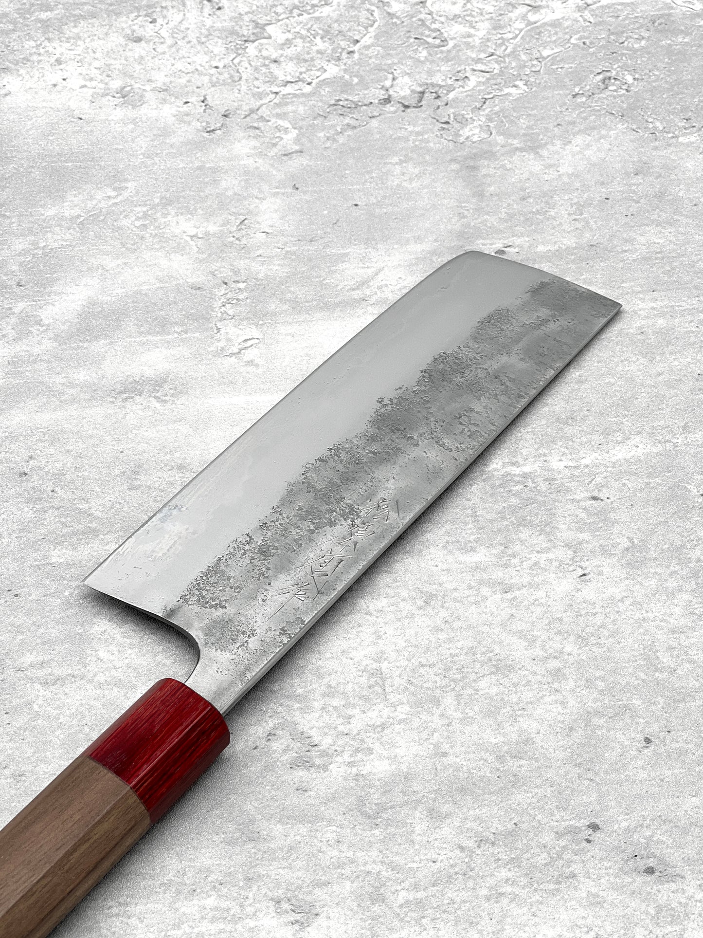 nakiri masaru knives Malaysia Aogami 2 Japanese knives carbon steel nashiji Katsuto Tanaka Matsubara 165mm