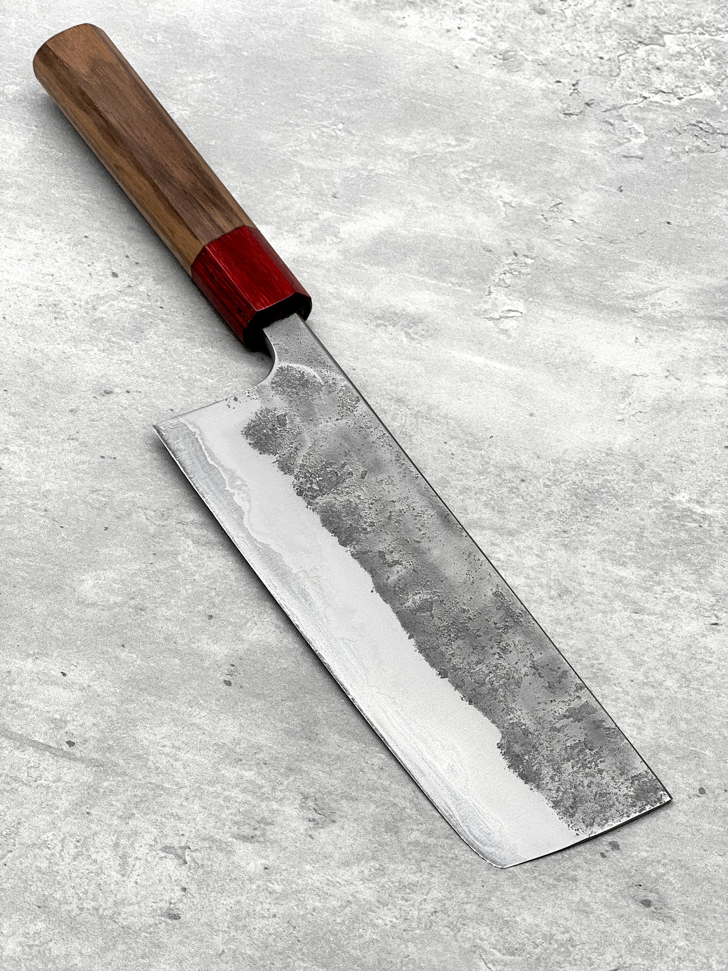 nakiri masaru knives Malaysia Aogami 2 Japanese knives carbon steel nashiji Katsuto Tanaka Matsubara 165mm