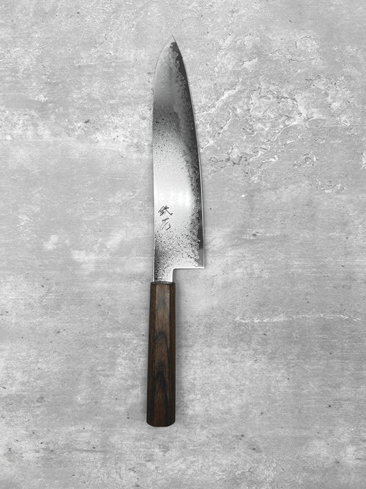 Iron Flower 33 Layered Raindrop Damascus VG10 Gyuto 210mm