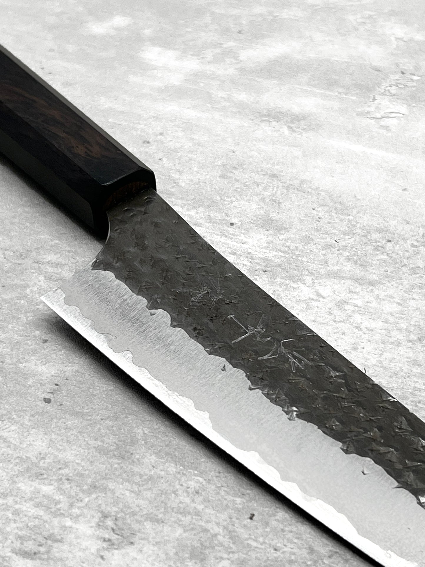 yu Kurosaki aogami super kokusen ei 165mm bunka kurouchi black masaru knives Malaysia ebony chef knife multipurpose carbon steel Echizen master Japan