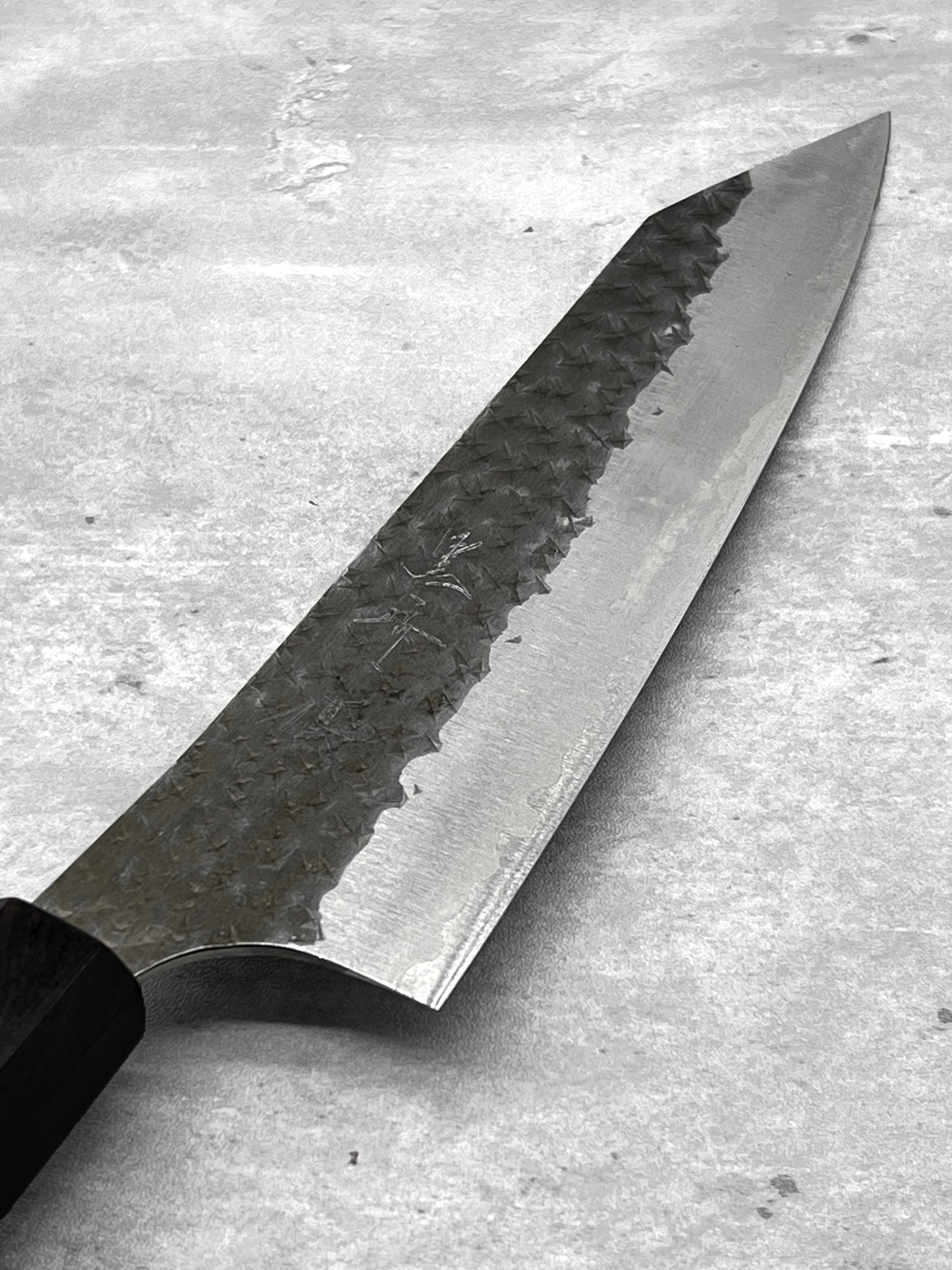 yu Kurosaki aogami super kokusen ei 165mm bunka kurouchi black masaru knives Malaysia ebony chef knife multipurpose carbon steel Echizen master Japan
