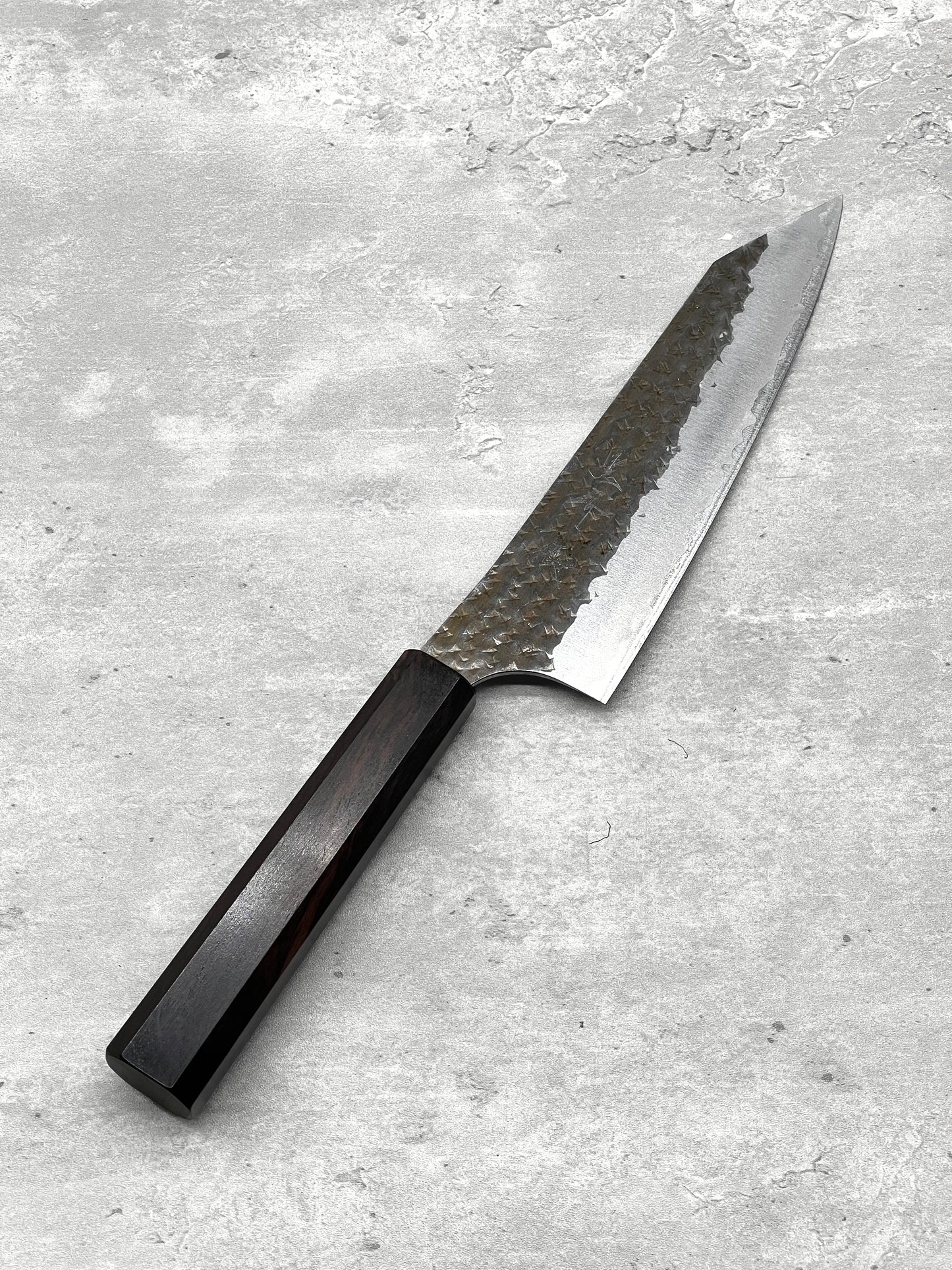 yu Kurosaki aogami super kokusen ei 165mm bunka kurouchi black masaru knives Malaysia ebony chef knife multipurpose carbon steel Echizen master Japan