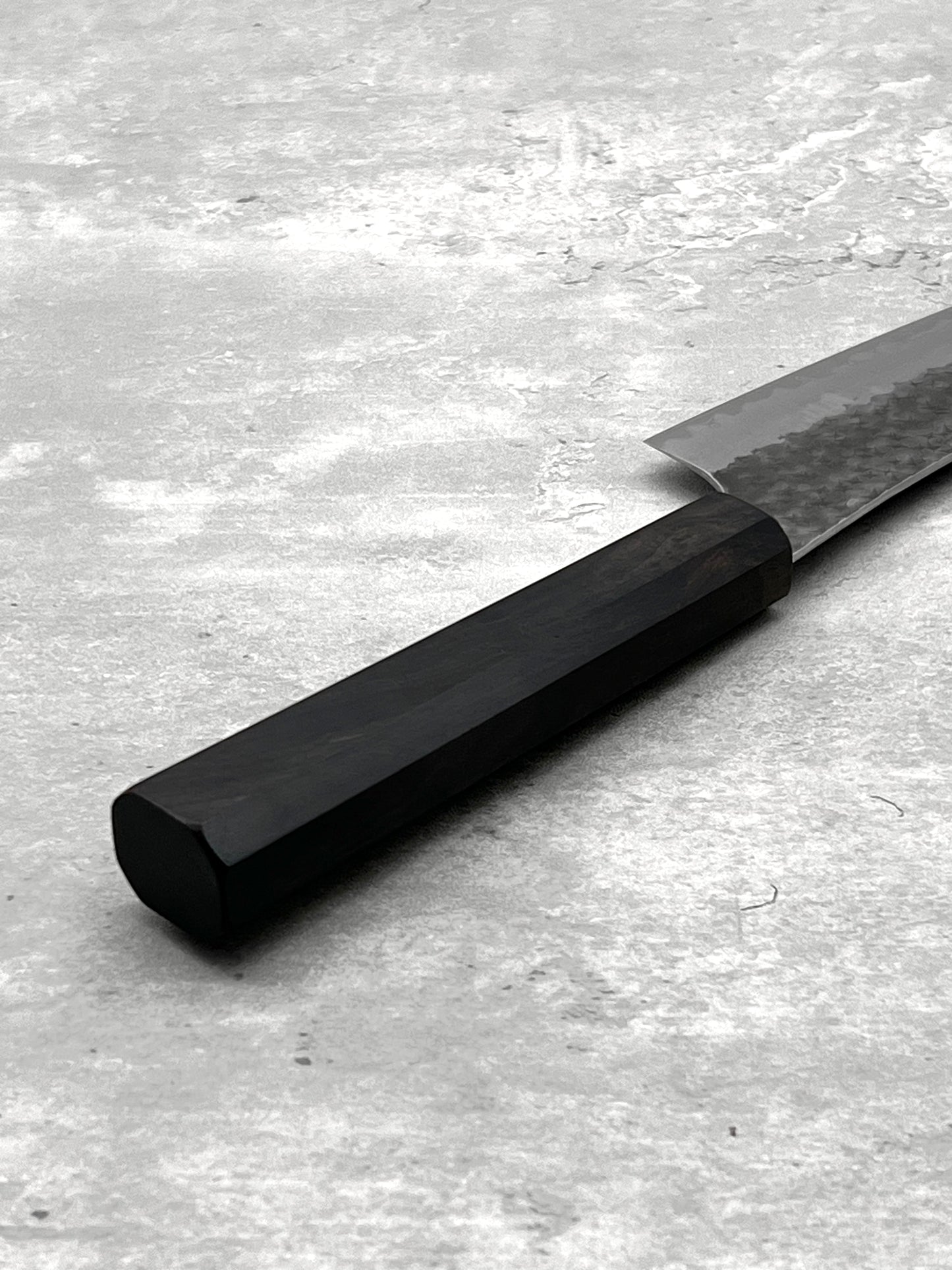yu Kurosaki aogami super kokusen ei 165mm bunka kurouchi black masaru knives Malaysia ebony chef knife multipurpose carbon steel Echizen master Japan