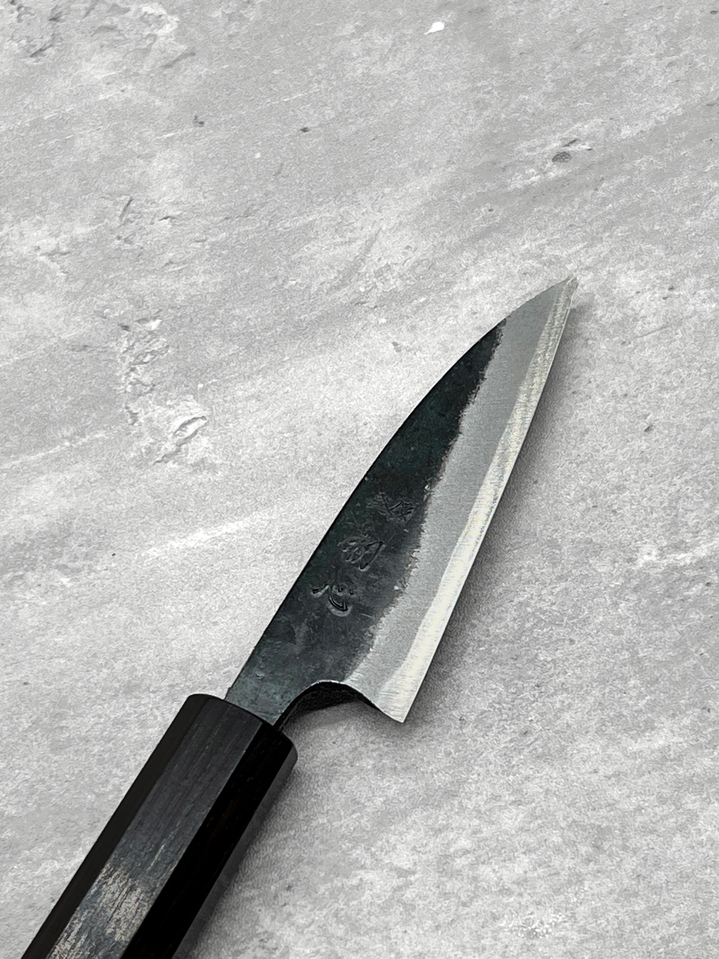 hatsukokoro petty pairing knife masaru knives Malaysia aogami 2 80mm small high carbon steel ebony Japan japanese chef