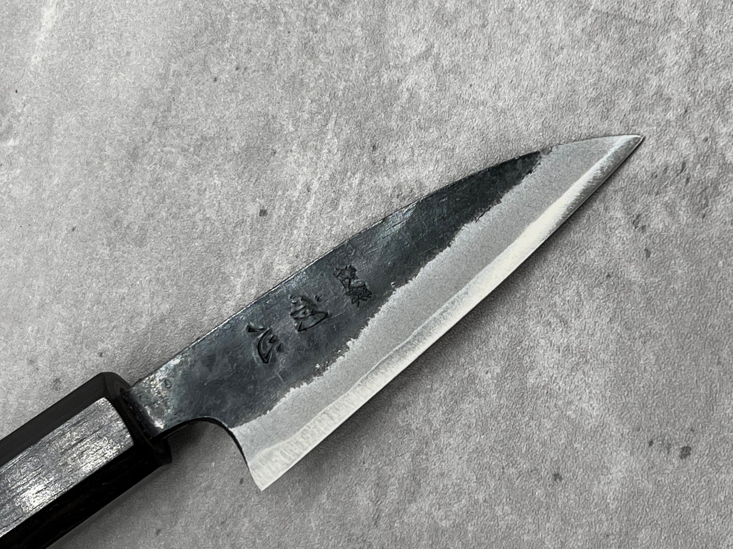hatsukokoro petty pairing knife masaru knives Malaysia aogami 2 80mm small high carbon steel ebony Japan japanese chef