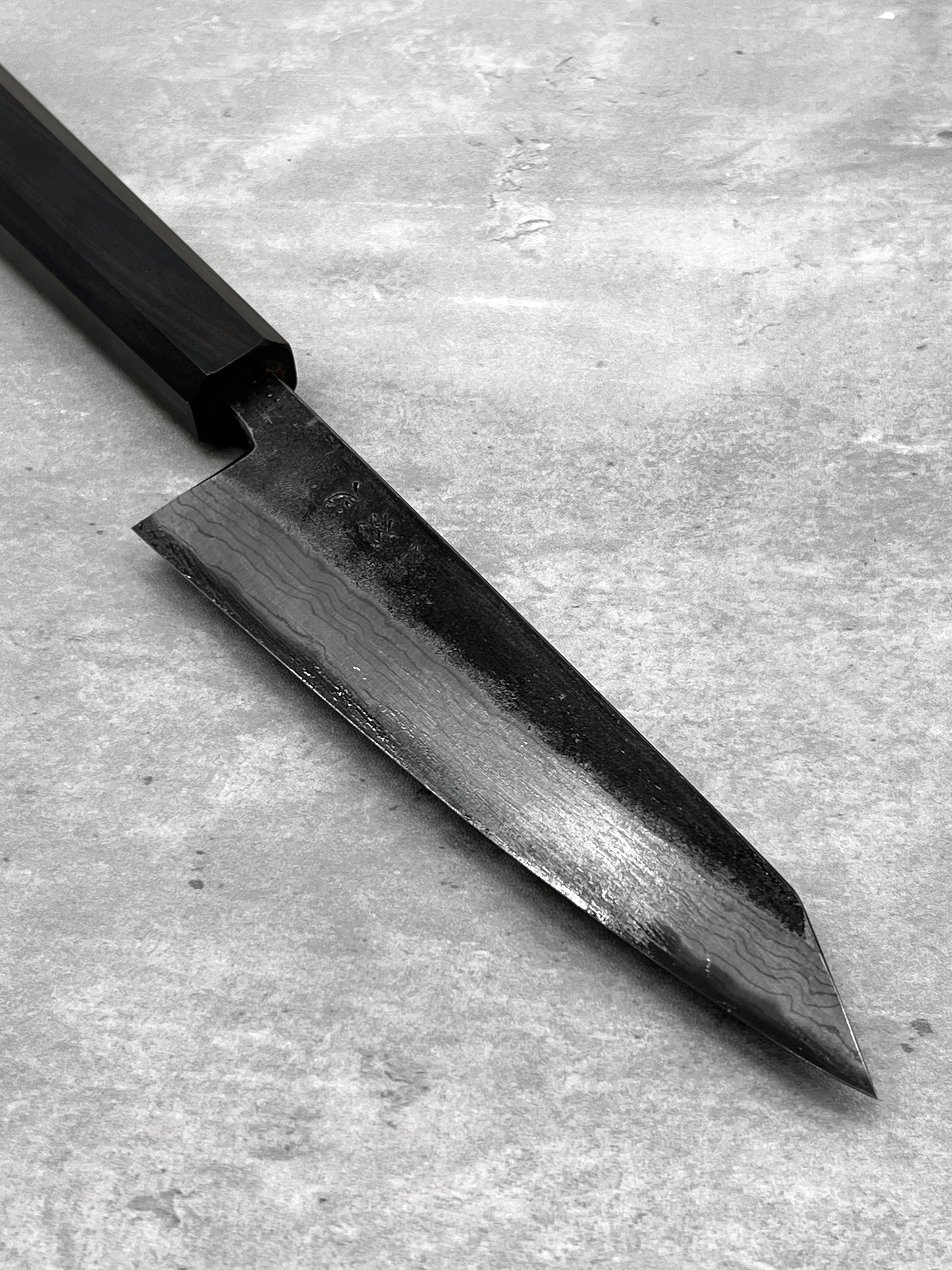 honesuki damascus 150mm aogami 2 hatsukokoro masaru knives Malaysia knife chef Malaysia Japan ebony high carbon steel