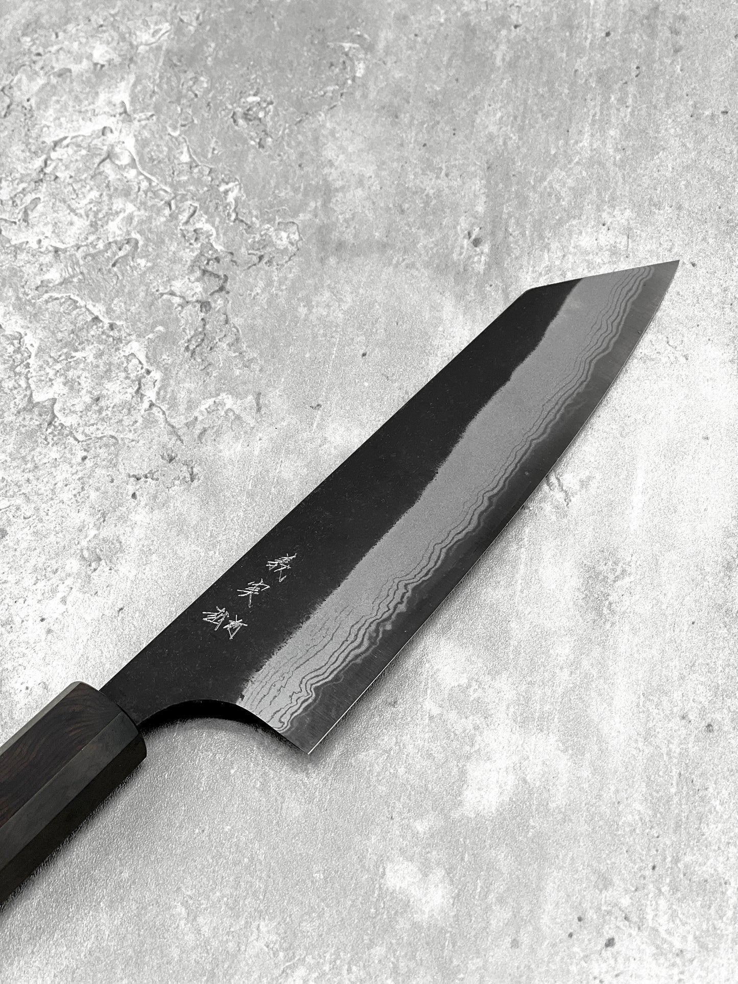 Yoshimi Kato Aogami Super Damascus Bunka 170mm