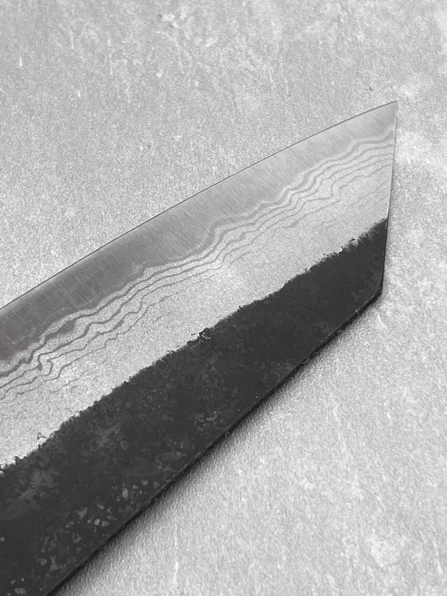 Yoshimi Kato Aogami Super Damascus Bunka 170mm