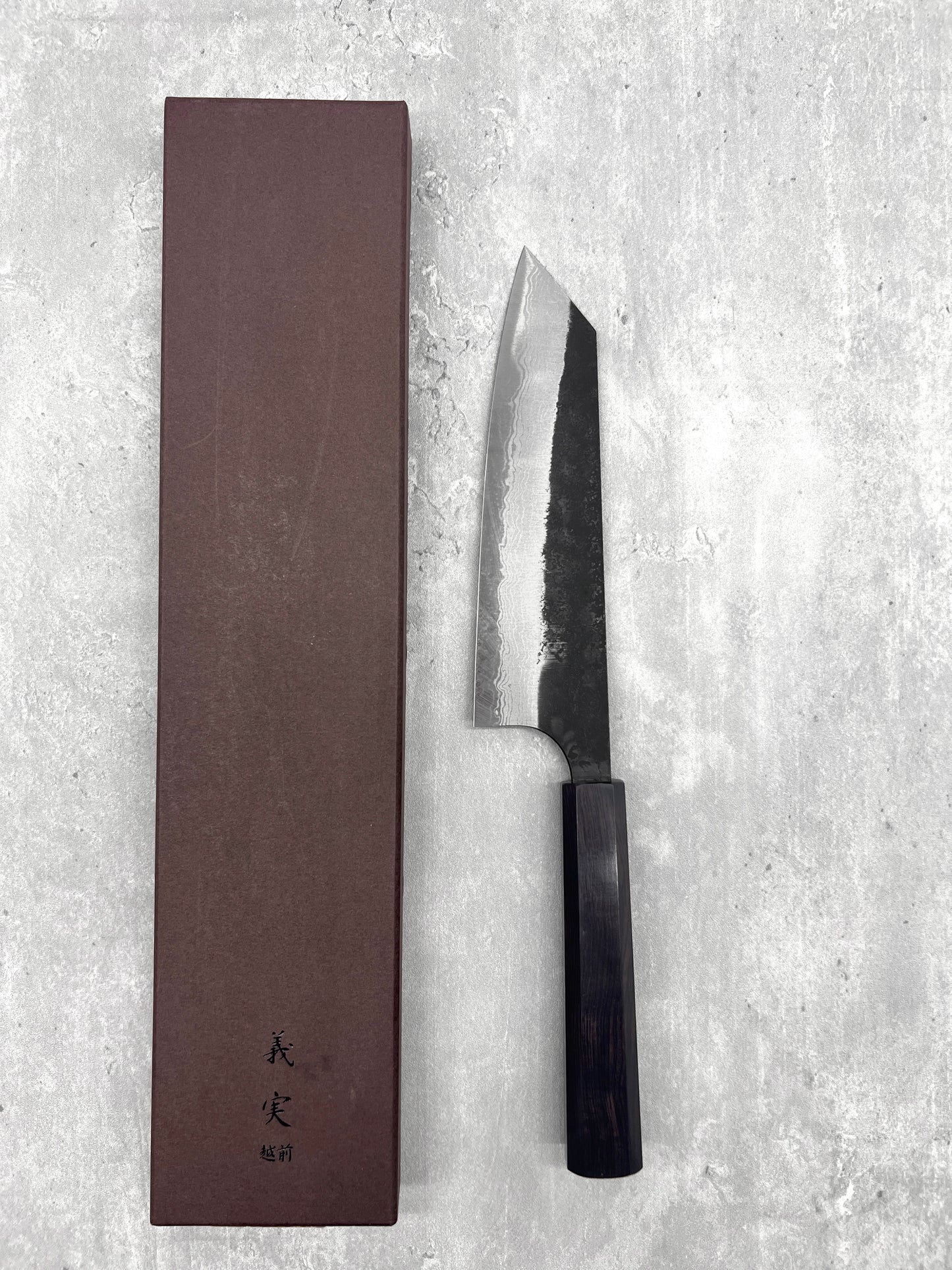 Yoshimi Kato Aogami Super Damascus Bunka 170mm