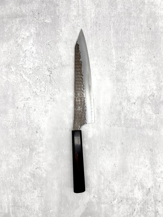 yu Kurosaki gyuto 210mm masaru knives Malaysia japanese Japan kitchen knife aogami super kokesen ei carbon ebony