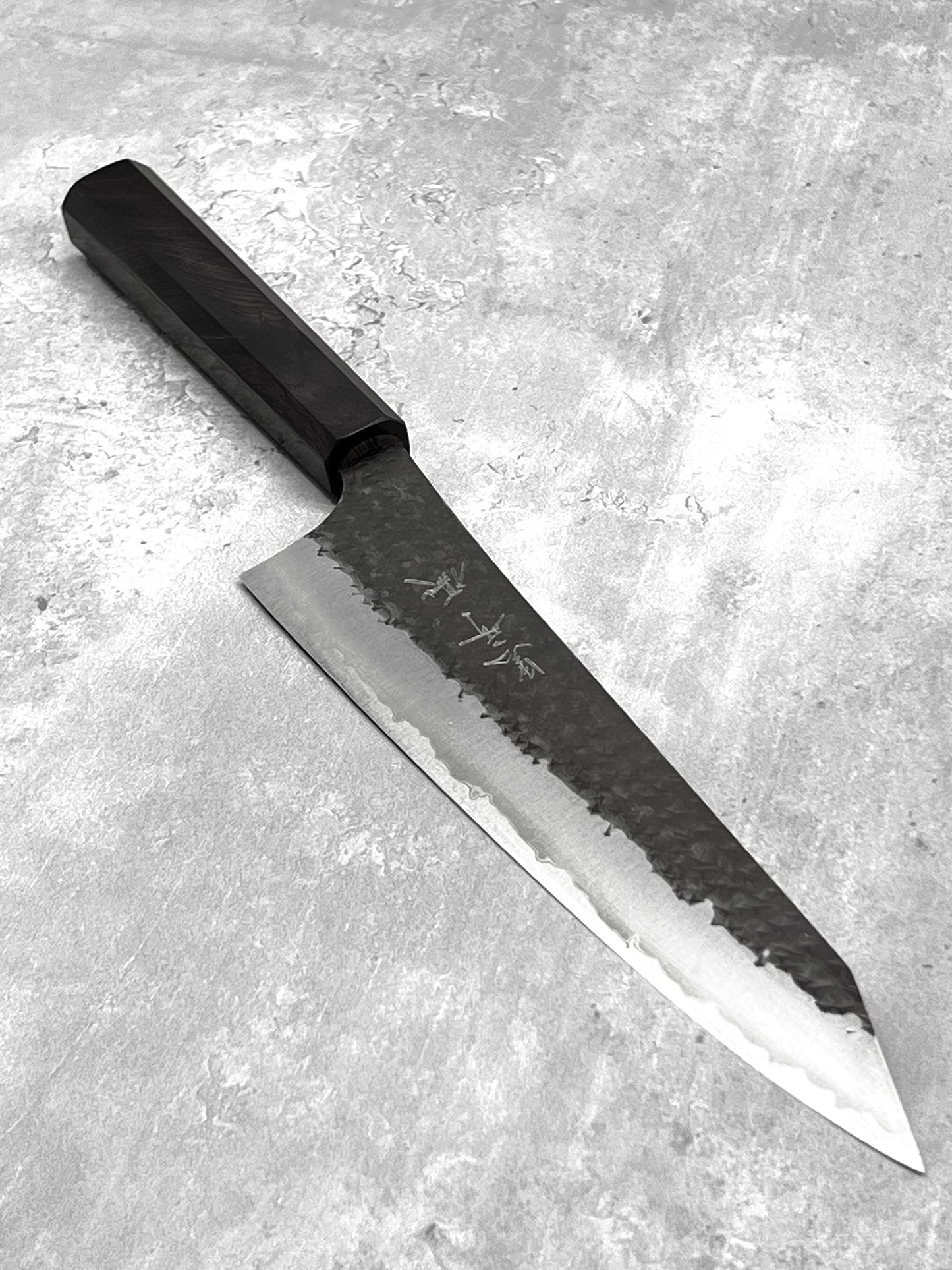 yu Kurosaki gyuto 210mm masaru knives Malaysia japanese Japan kitchen knife aogami super kokesen ei carbon ebony