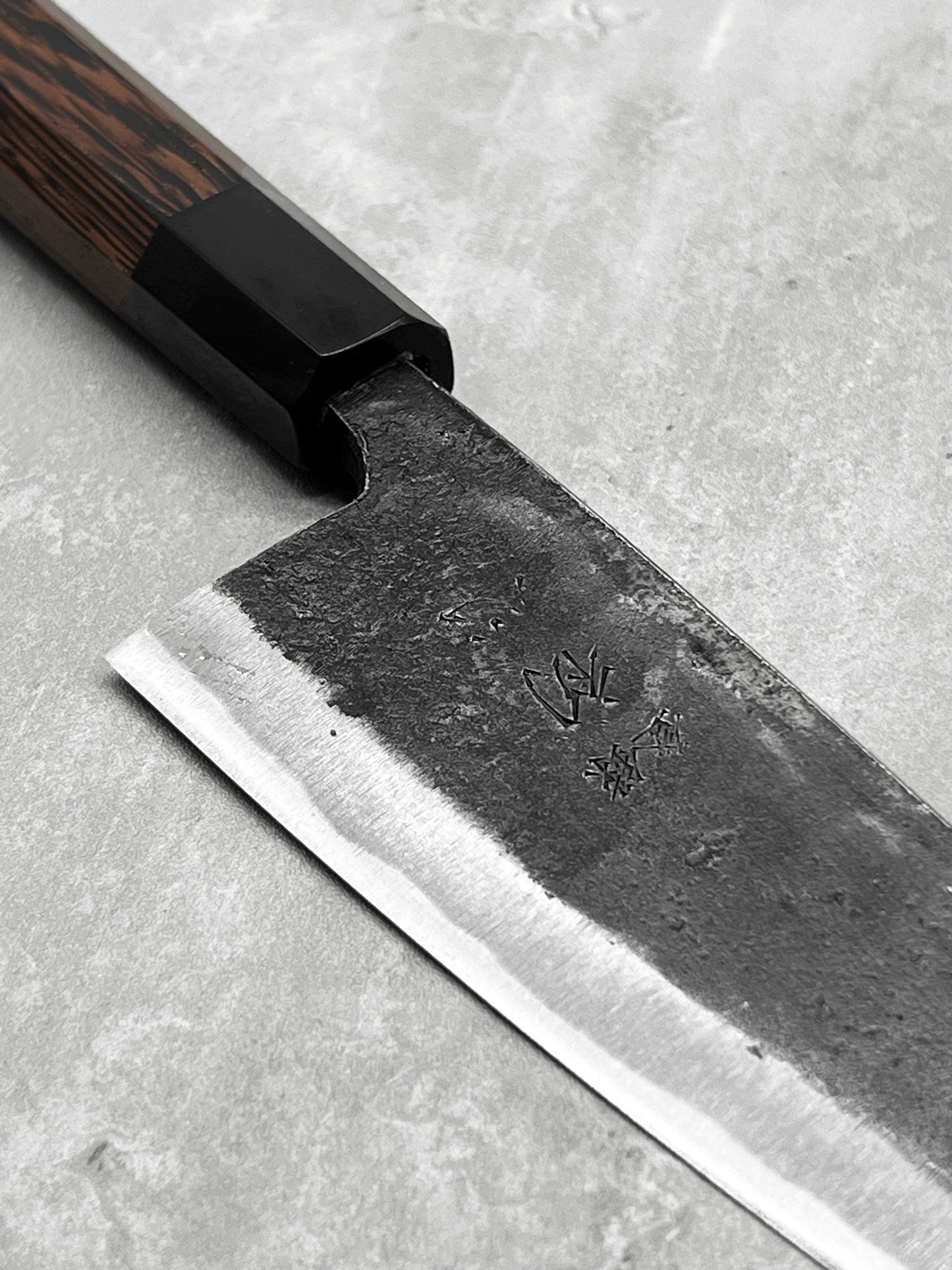 Hatsukokoro kurokaze deba 150mm kurouchi shirogami Wenge #2 Malaysia masaru knvies Malaysia japanese knife knives chef 165mm