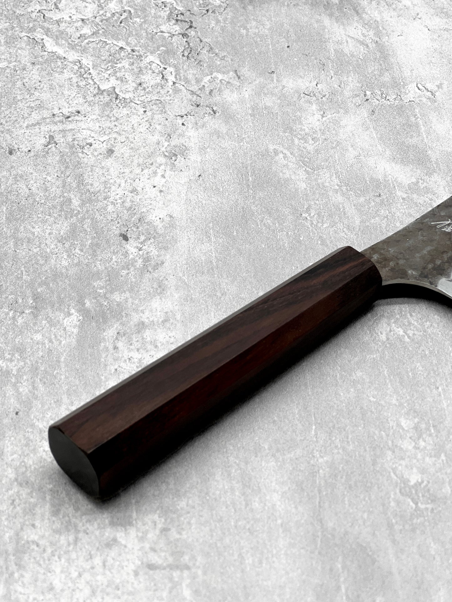 yu kurosaki santoku 180mm aogami super kokesen ei chef knife masaru knives Malaysia Japan kitchen ebony