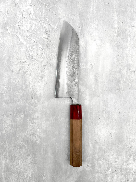 santoku katsuto tanaka aogami 2 nashiji nagasaki matsubara masaru knives Malaysia 165mm japan japanese chef knife kitchen