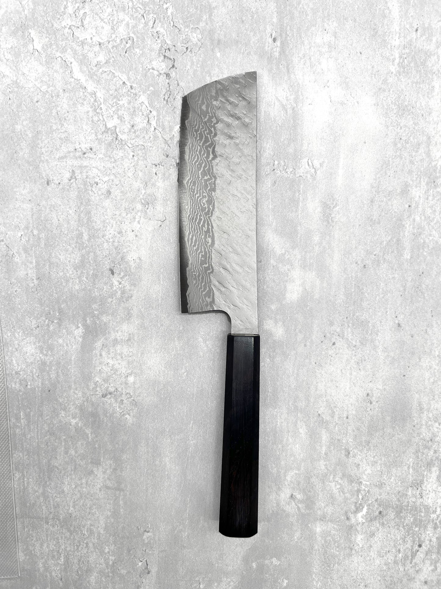 nigara vg 10 Damascus 165mm nakiri ebony masaru knives Malaysia Japan japanese knife chef stainless steel kitchen