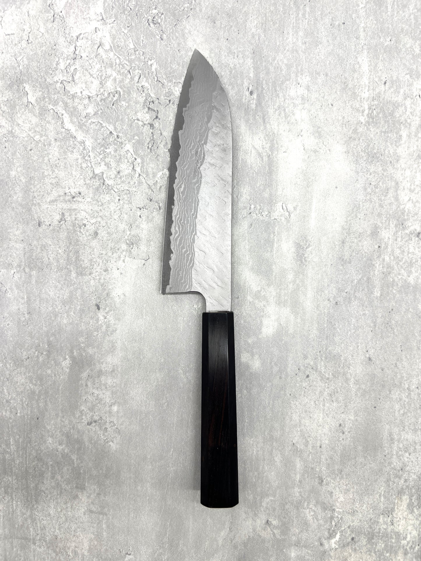 nigara vg 10 Damascus 180mm santoku ebony masaru knives Malaysia Japan japanese knife chef stainless steel kitchen