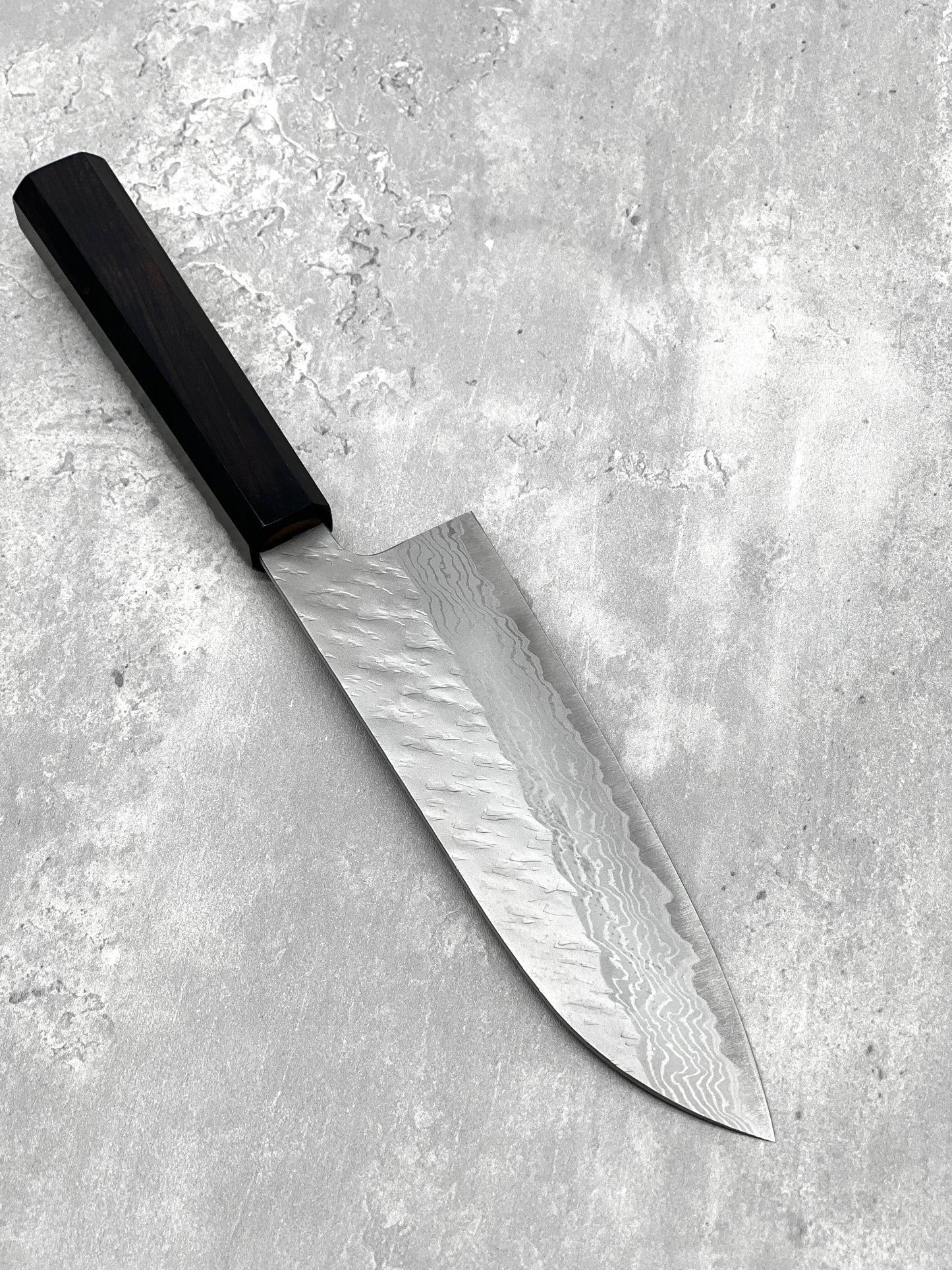 nigara vg 10 Damascus 180mm santoku ebony masaru knives Malaysia Japan japanese knife chef stainless steel kitchen