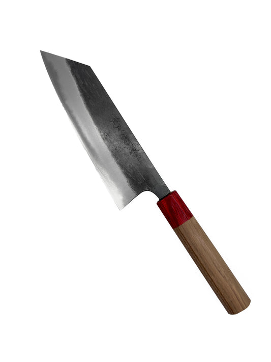 masaru knives Malaysia matsubara carbon steel Japanese knives katsuto tanaka bunka 165mm walnut chef kitchen gyuto shirogami white 1 hand forged