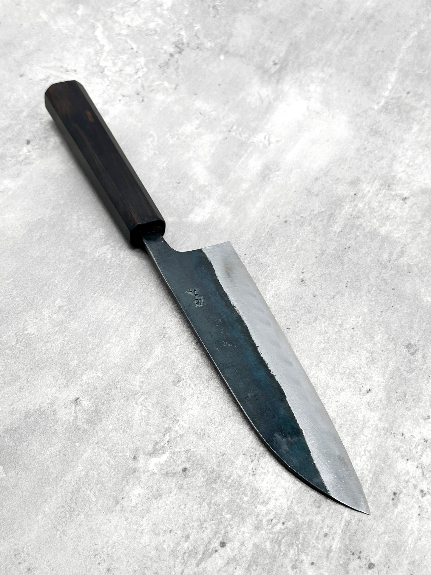 hatsukokoro kuronami blue 2 aogami masaru knives Malaysia Japan japanese knife chef santoku 165mm ebony carbon steel