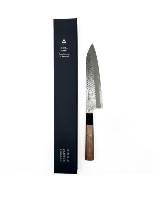 Nigara - Migaki Tsuchime SG2 210MM GYUTO (龍鱗系)