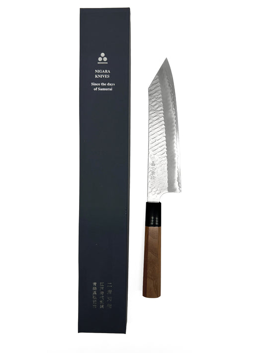 Nigara - Migaki Tsuchime SG2 210MM KIRITSUKE GYUTO (龍鱗系)