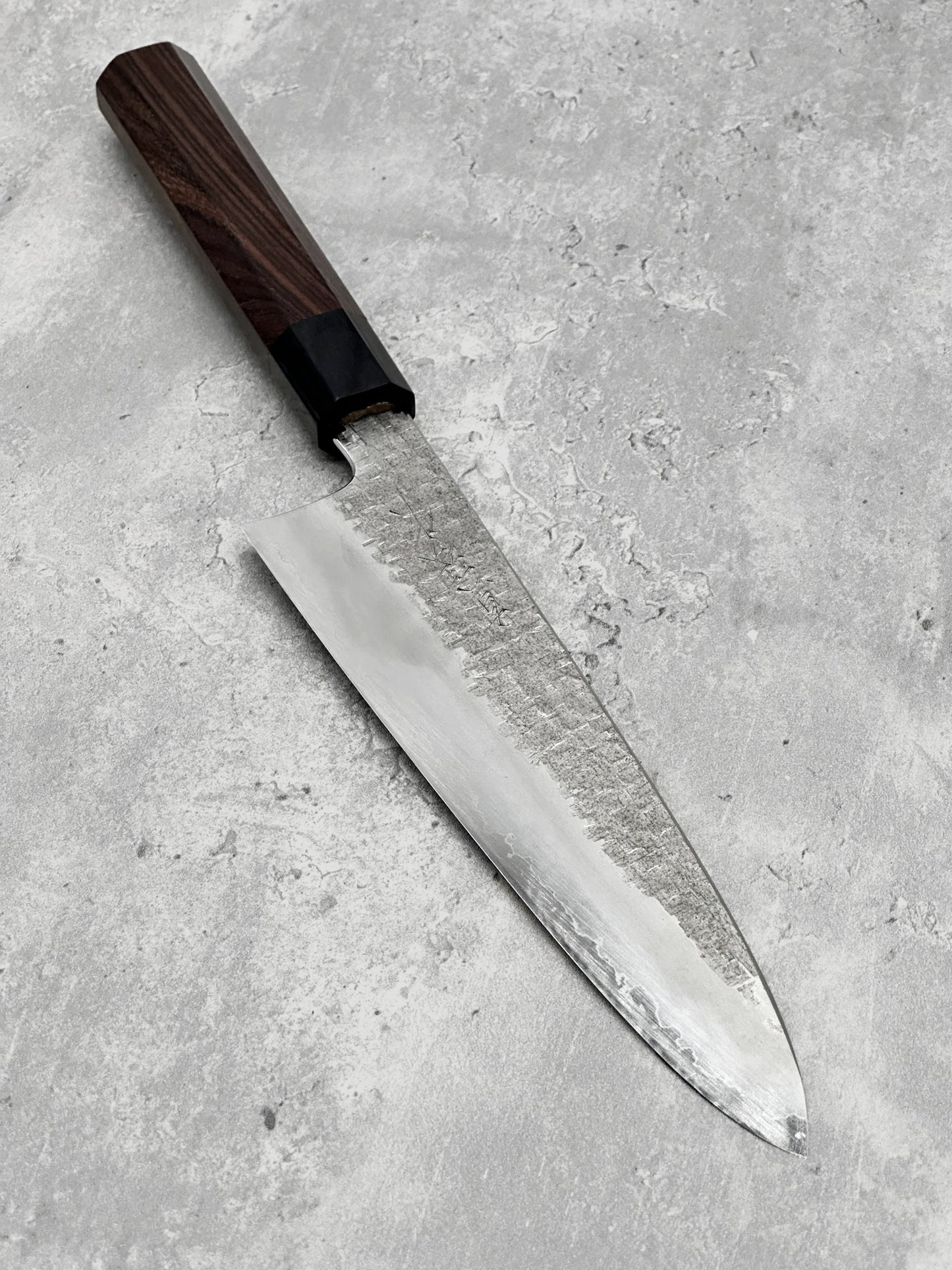 tadokoro makoto ginsan 3 gyuto rosewood japanese Japan Malaysia masaru knives knife tsuchime nakagawa satoshi stainless steel chef