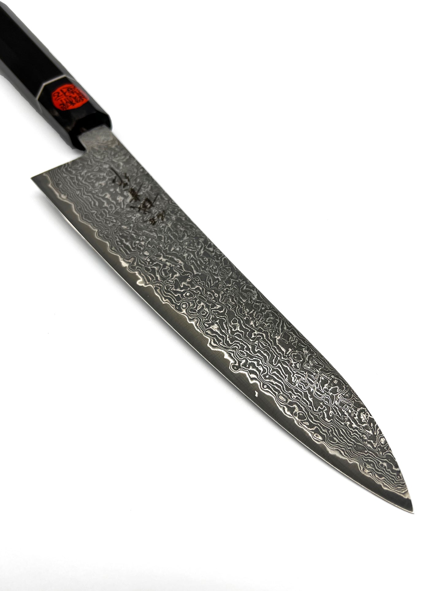 Shigeki Tanaka SG2/R2 33 Layered Damascus 210mm Gyuto ( Black Edition )