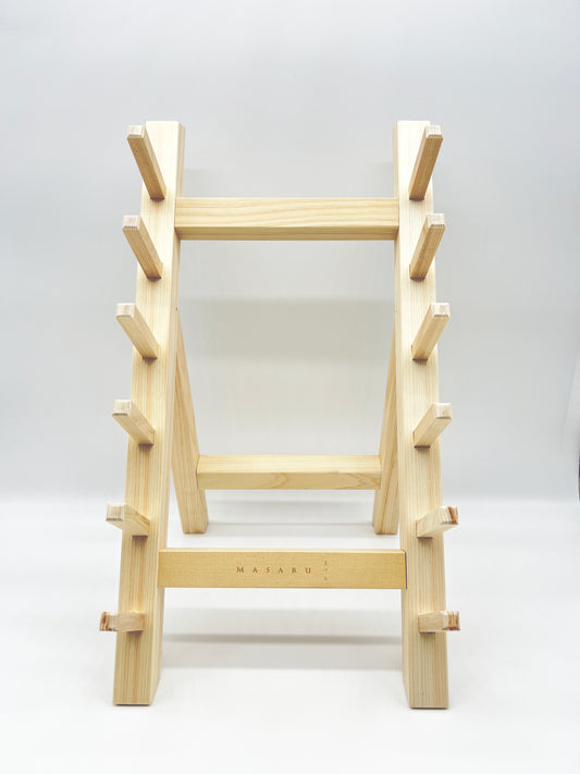 knife stand Sakai Takayuki display wood Japanese knives Malaysia masaru gyuto carbon steel chef knife santoku yanagiba Bunka deba