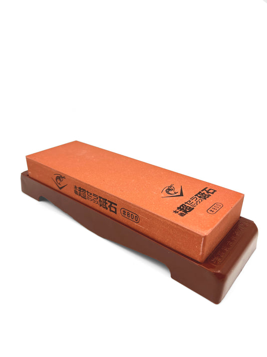 Naniwa Chosera #800 with Stand and Nagura