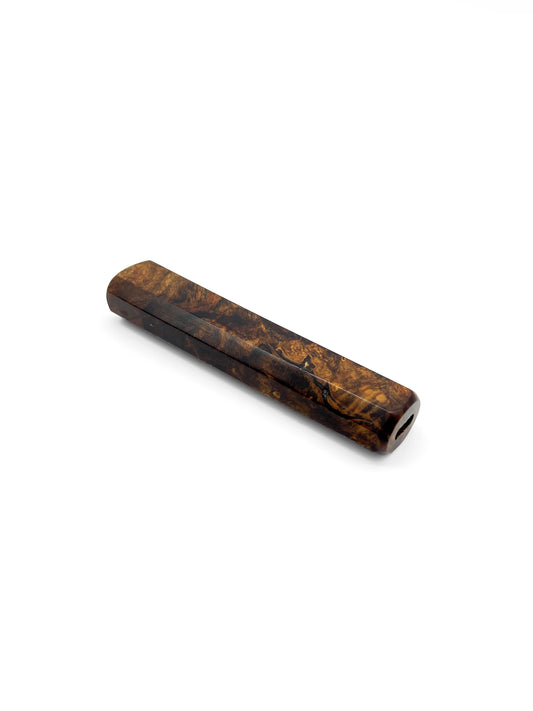 WA Handle- Dark Brown Burl (Limited Edition)