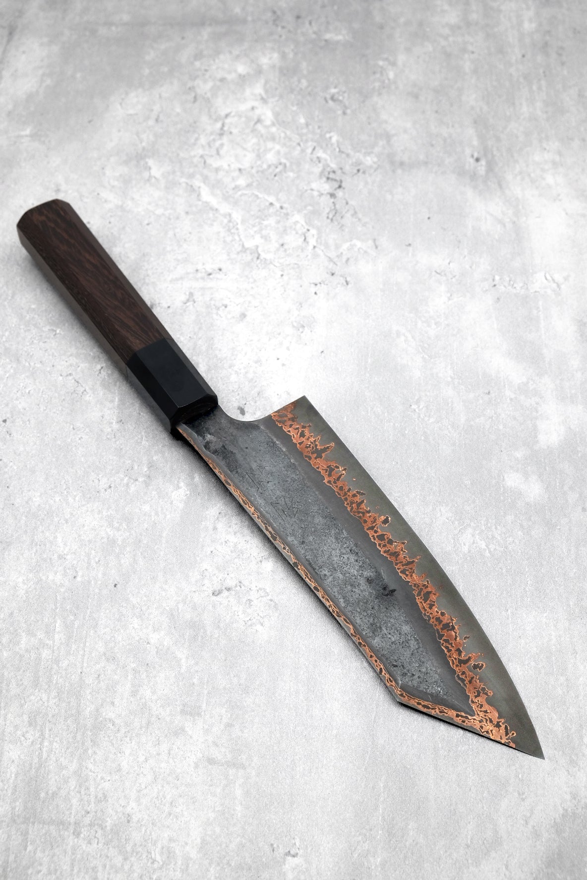 hatsukokoro sld yorokobi Damascus rainbow bunka 180mm masaru knives Malaysia japanese Japan kitchen chef