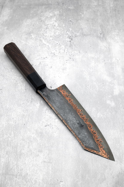 hatsukokoro sld yorokobi Damascus rainbow bunka 180mm masaru knives Malaysia japanese Japan kitchen chef