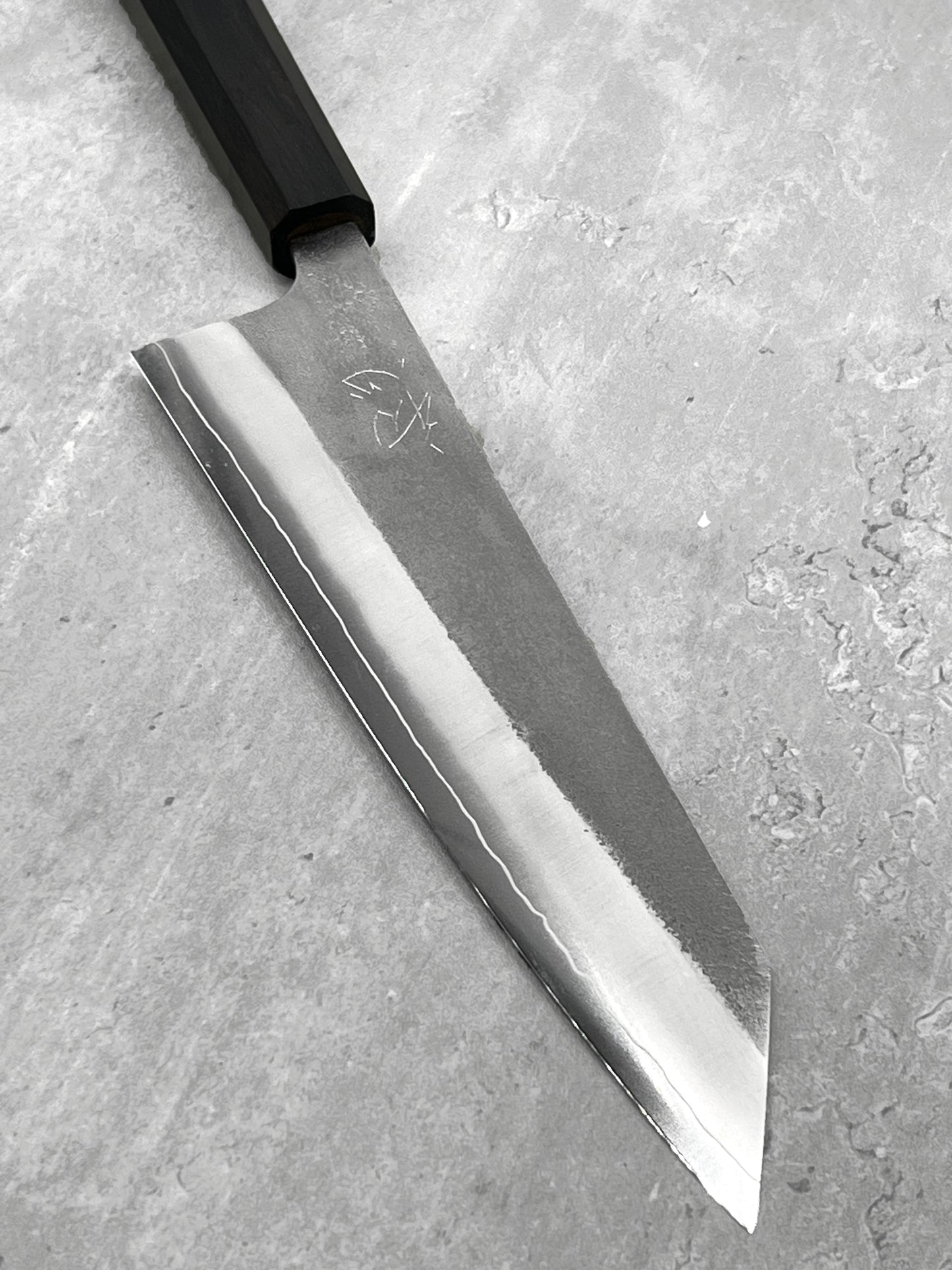 Hatsukokoro X Yoshikane SKD Nashiji Kiritsuke Gyuto 210mm