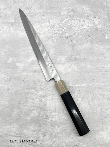 masaru knives Malaysia yanagiba japanese knife Japan aogami 2 sashimi slicer carbon steel 270mm chef  left handed