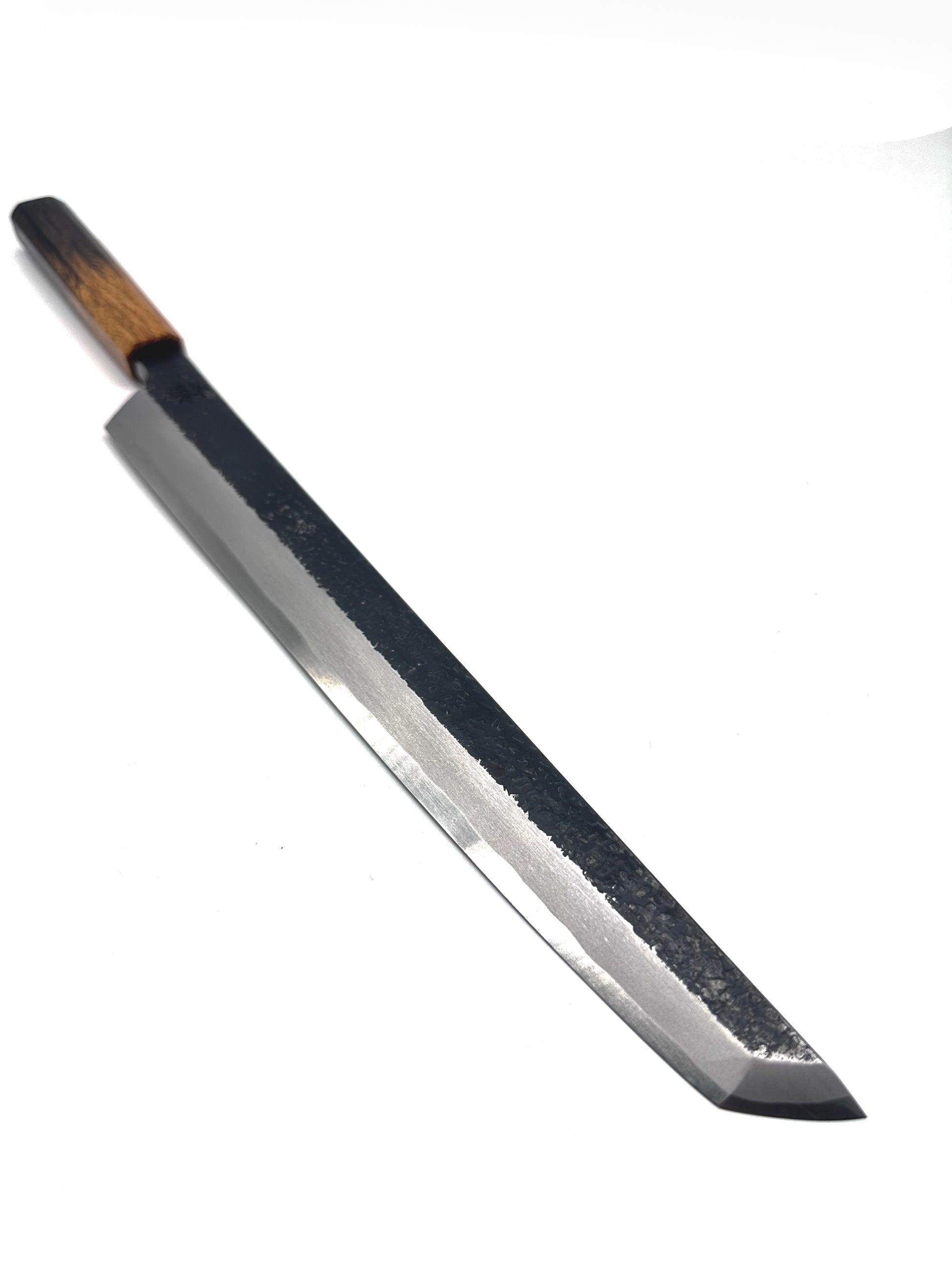 Sakai Takayuki masaru knives Malaysia 300mm sakimaru sushi sashimi knife carbon steel blue Aogami 2 Japan Japanese Yanagiba homer gurney Itsuo Doi