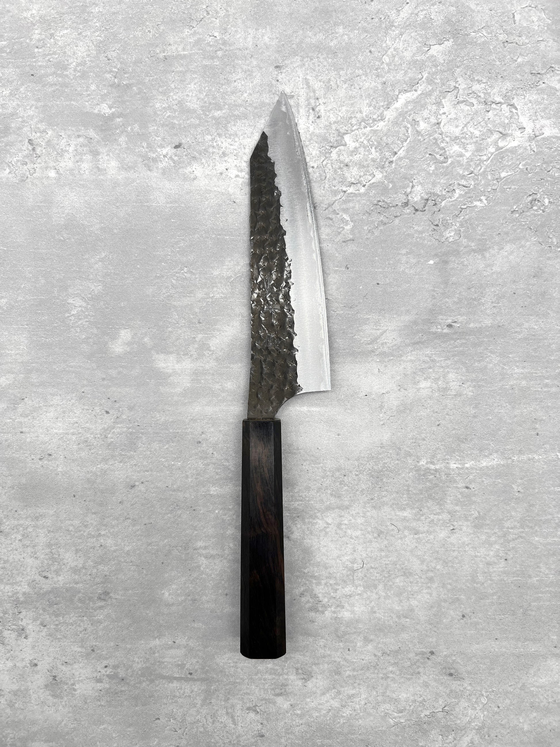 yu Kurosaki aogami super kokusen ei 165mm bunka kurouchi black masaru knives Malaysia ebony chef knife multipurpose carbon steel Echizen master Japan