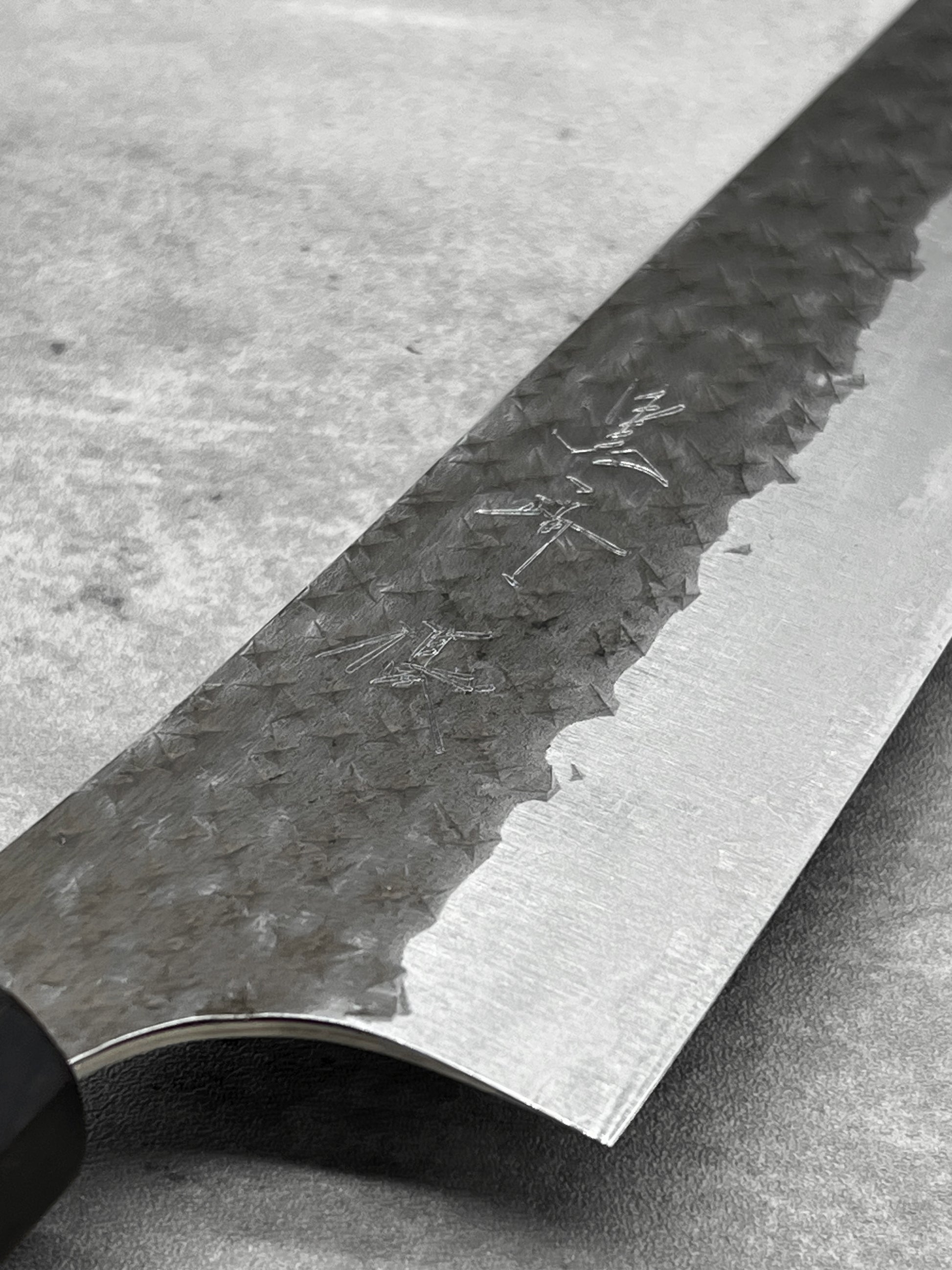 yu Kurosaki aogami super kokusen ei 165mm bunka kurouchi black masaru knives Malaysia ebony chef knife multipurpose carbon steel Echizen master Japan