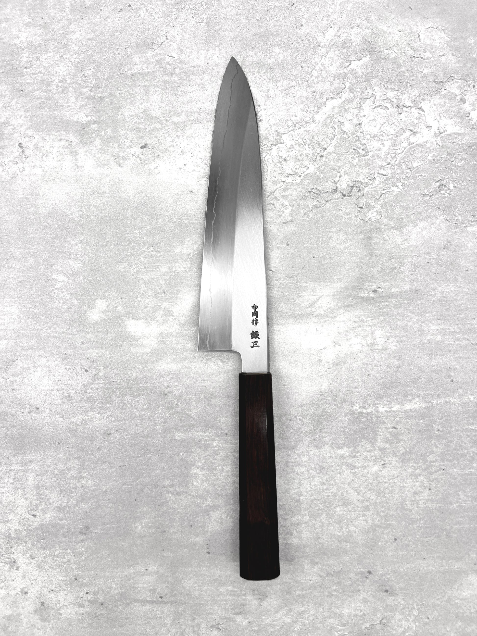 Ginsan 3 hatsukokoro gyuto masaru knives Malaysia japanese knife chef kitchen Nakagawa satoshi Sakai 