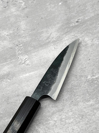 hatsukokoro petty pairing knife masaru knives Malaysia aogami 2 80mm small high carbon steel ebony Japan japanese chef 