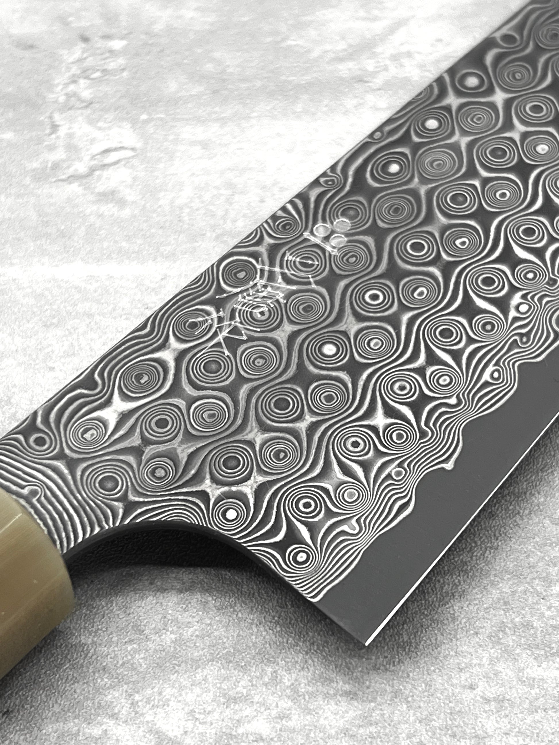 nigara anmon damascus raindrop sg2 gyuto 210mm sg2 stainless steel masaru knives Malaysia Japan japanese chef 