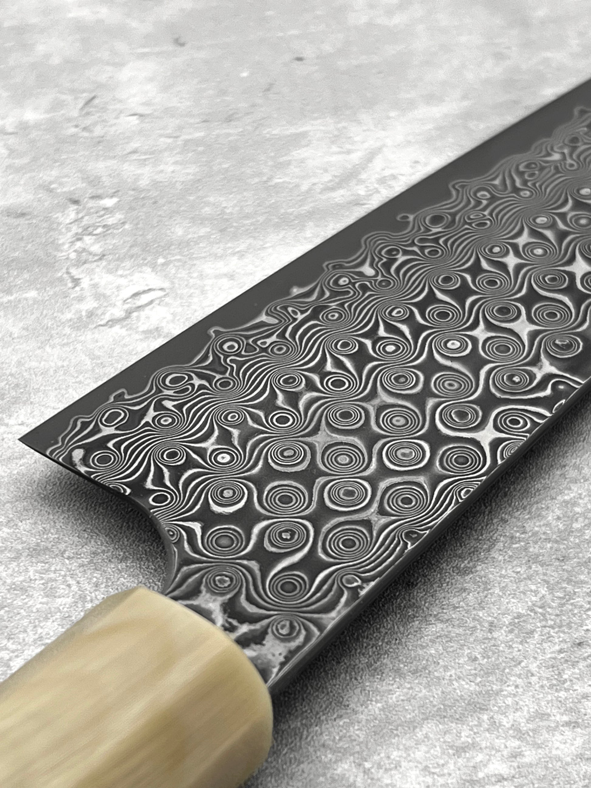 nigara anmon damascus raindrop sg2 gyuto 210mm sg2 stainless steel masaru knives Malaysia Japan japanese chef 