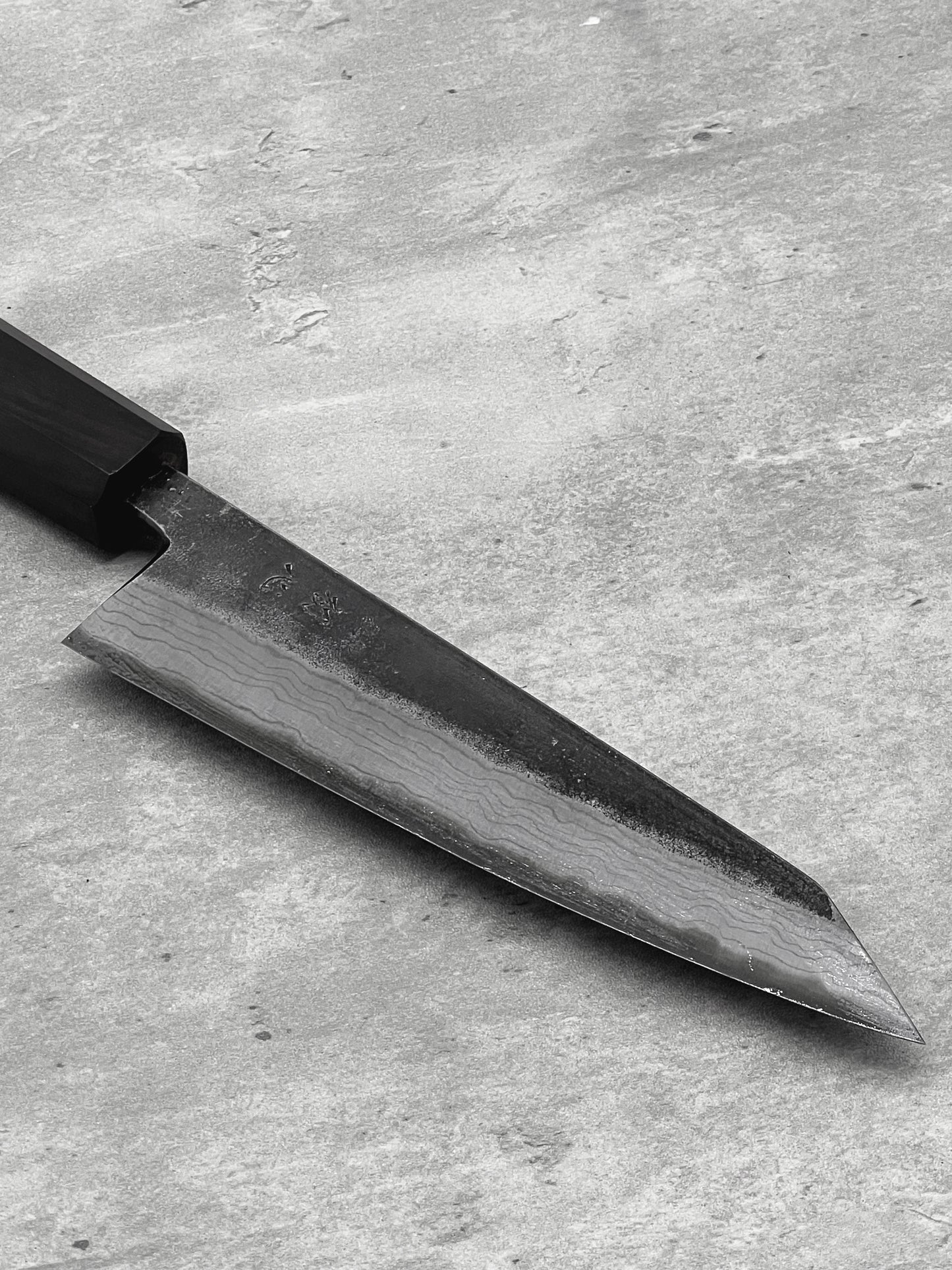 honesuki damascus 150mm aogami 2 hatsukokoro masaru knives Malaysia knife chef Malaysia Japan ebony high carbon steel 
