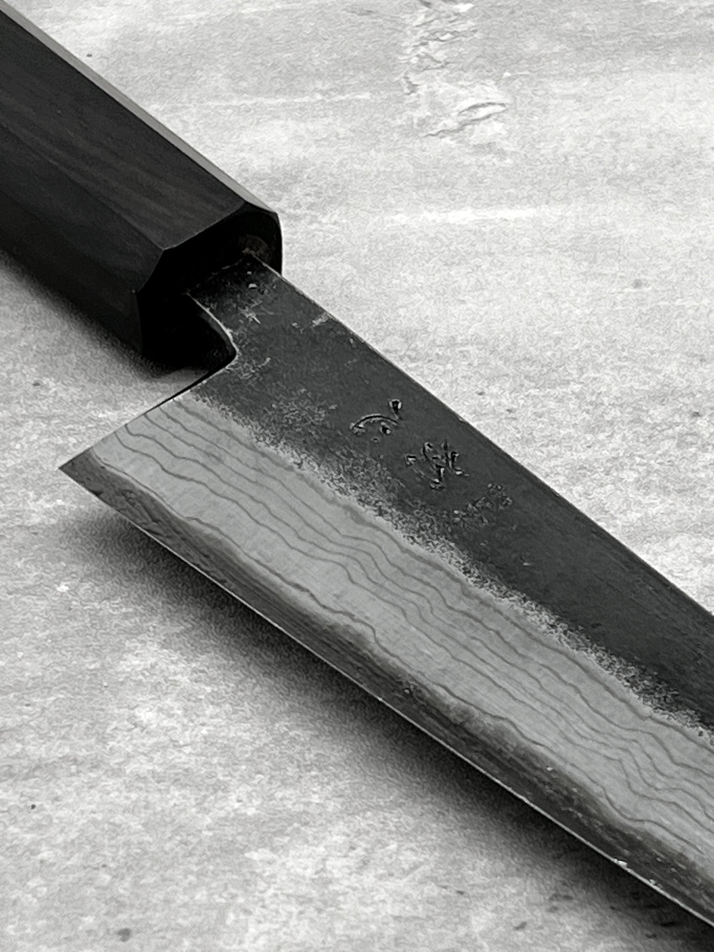 honesuki damascus 150mm aogami 2 hatsukokoro masaru knives Malaysia knife chef Malaysia Japan ebony high carbon steel 